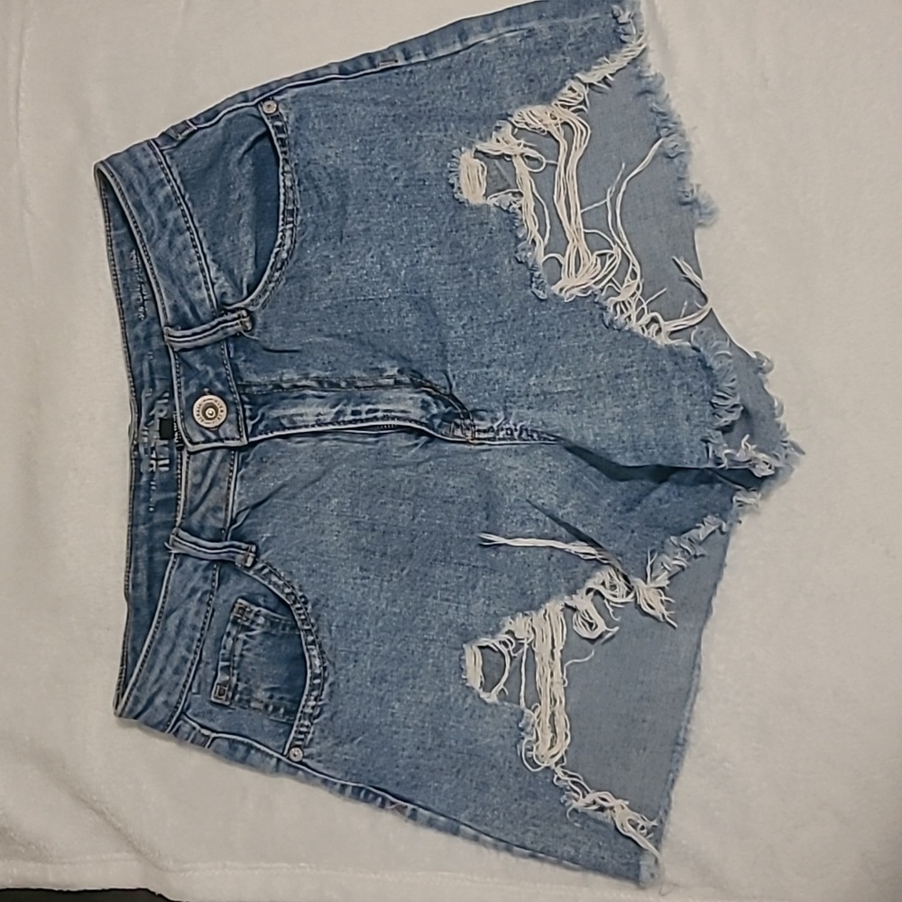 Cutoff Jean Shorts